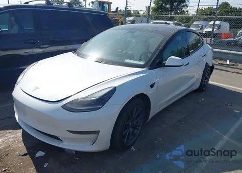 2021 Tesla Model 3 Long Range Dual Motor All-Wheel Drive из США, поврежденный, VIN 5YJ3E1EB7MF981367